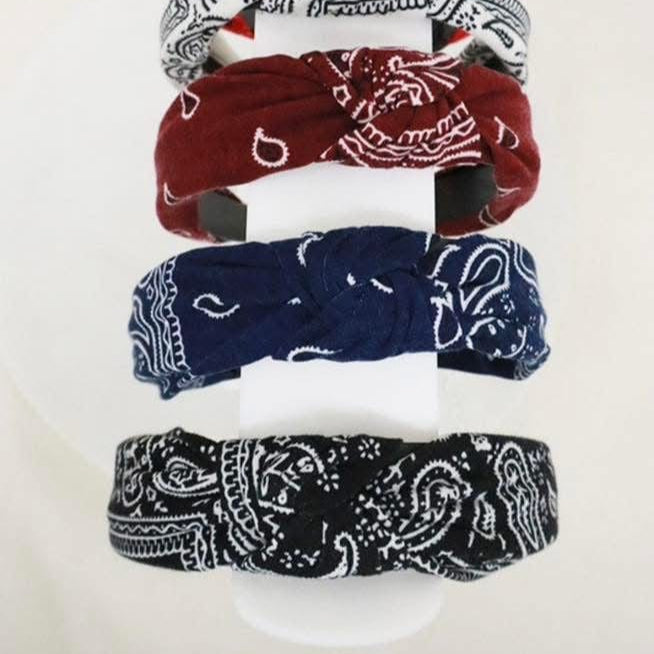 The Smiley Face Boutique Bandana Babe Knotted Headband