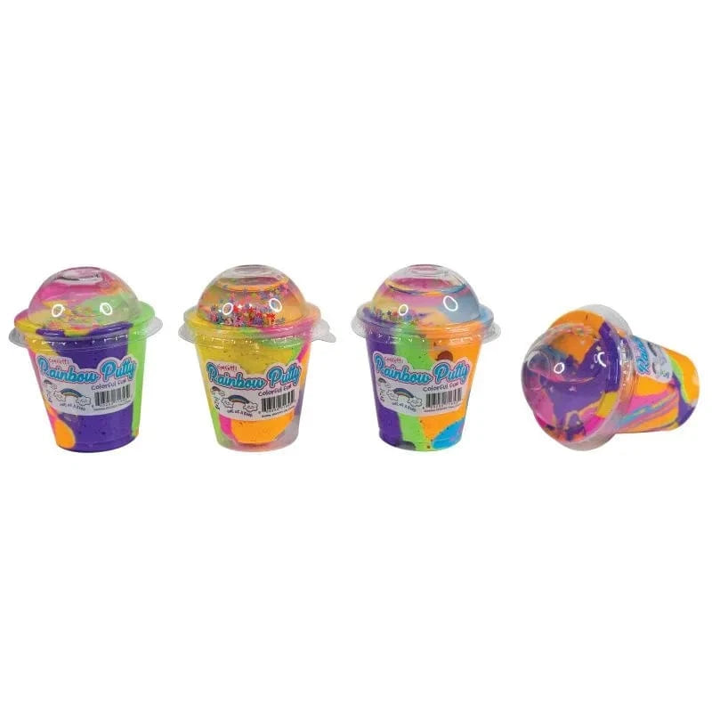 The Smiley Face Boutique Colorful Fun Putty – Squish, Stretch & Shine! 🌈✨