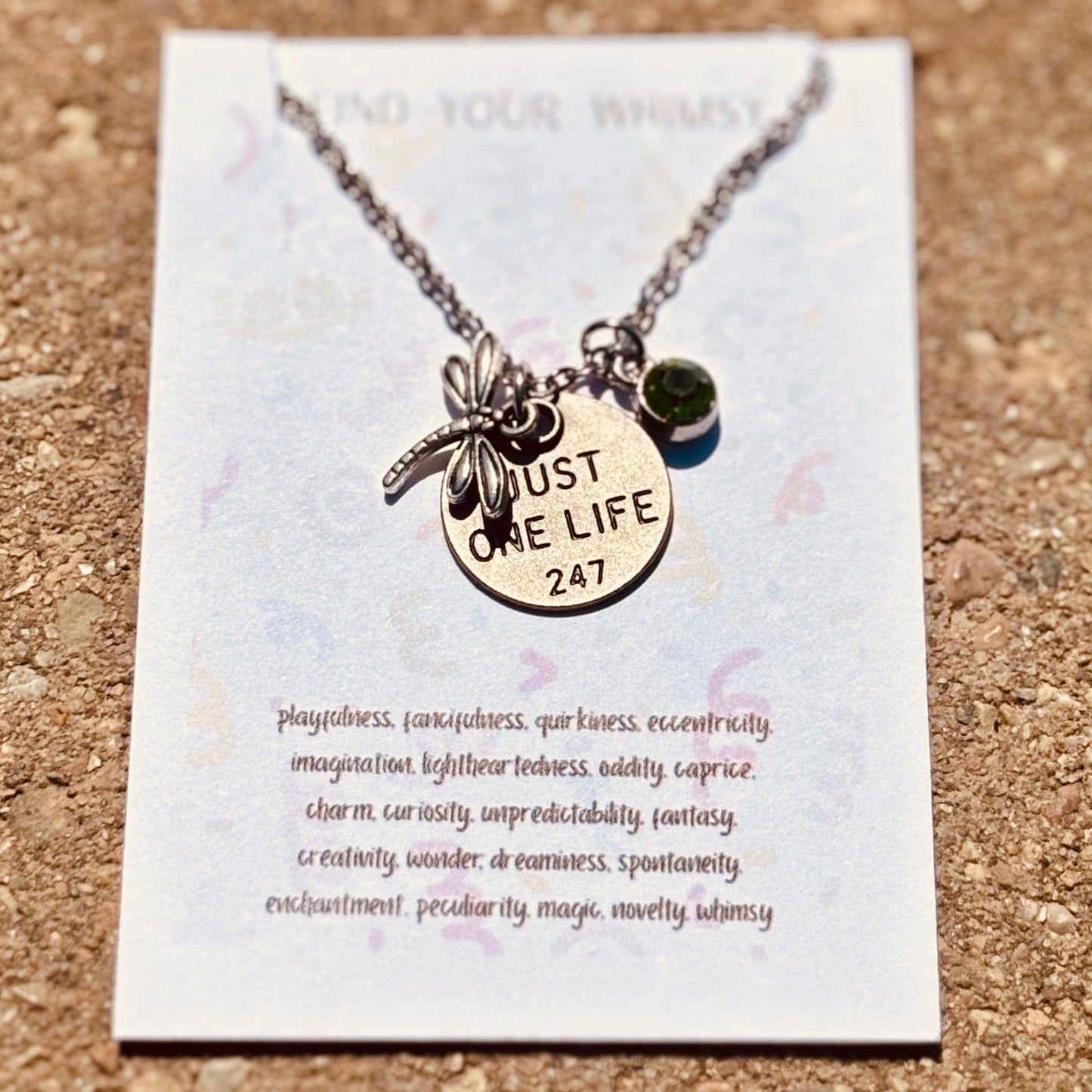 The Smiley Face Boutique Just One Life π Embrace the Magic: Whimsical Charm Necklace Collection π
