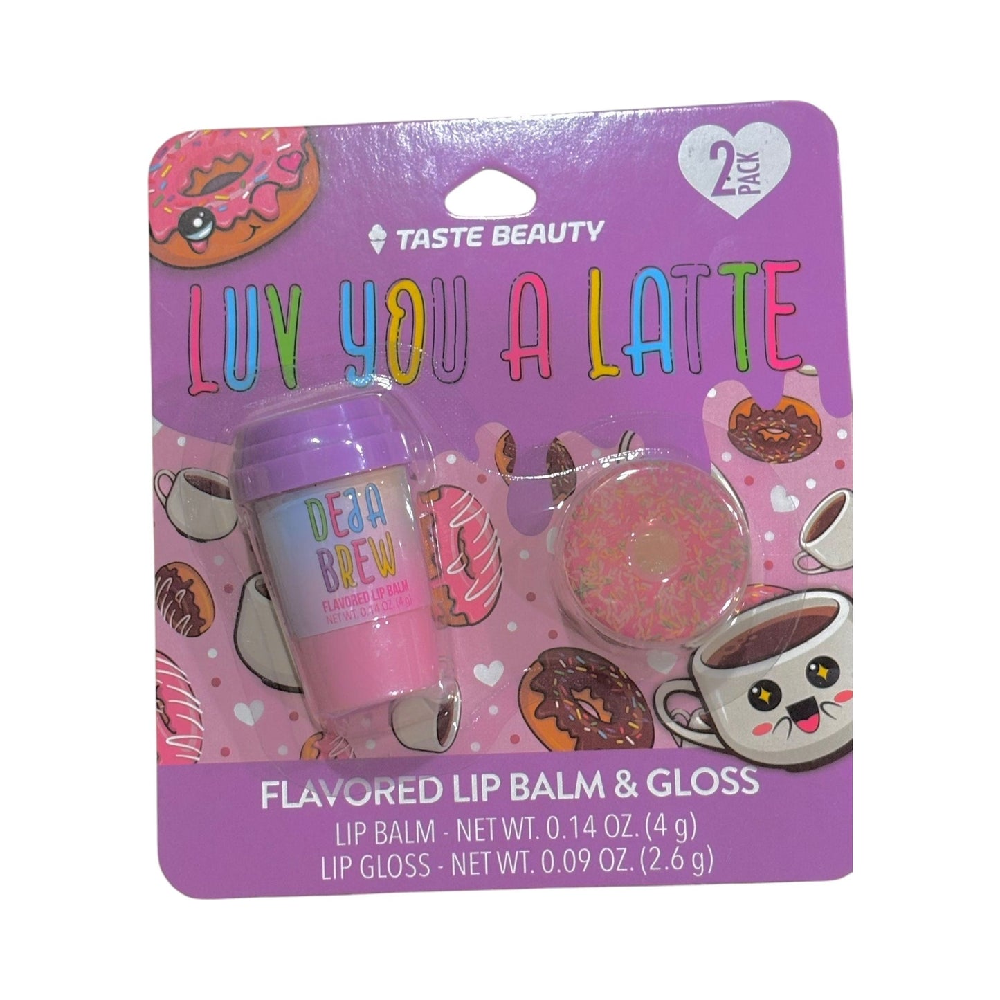 The Smiley Face Boutique Luv You A Latte Shiny Lips, Tiny Price! πβ¨