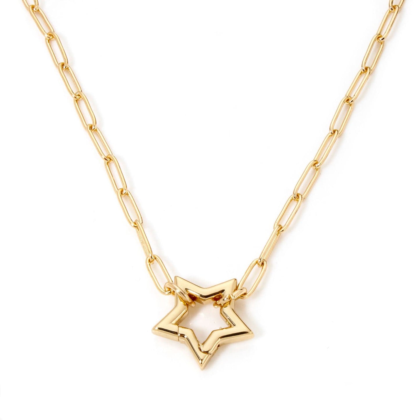 The Smiley Face Boutique ⭐ Shine Bright Star Pendant Necklace – Modern & Chic! ⭐