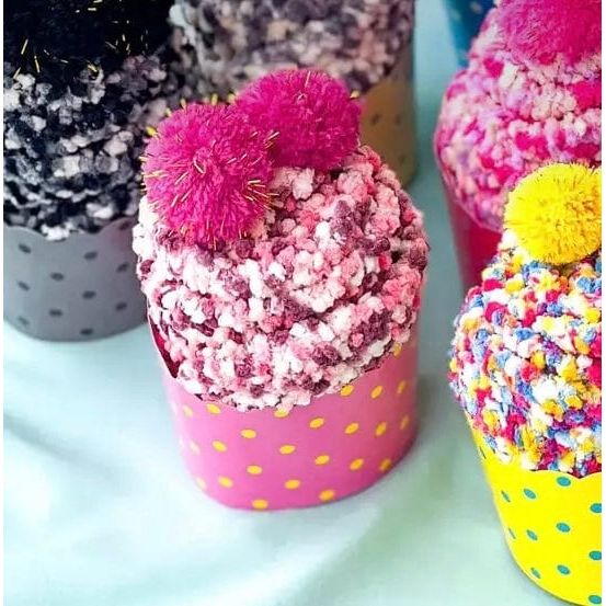 Daisy Dunes Gift-Ready Cozy Cupcake Socks | Blush