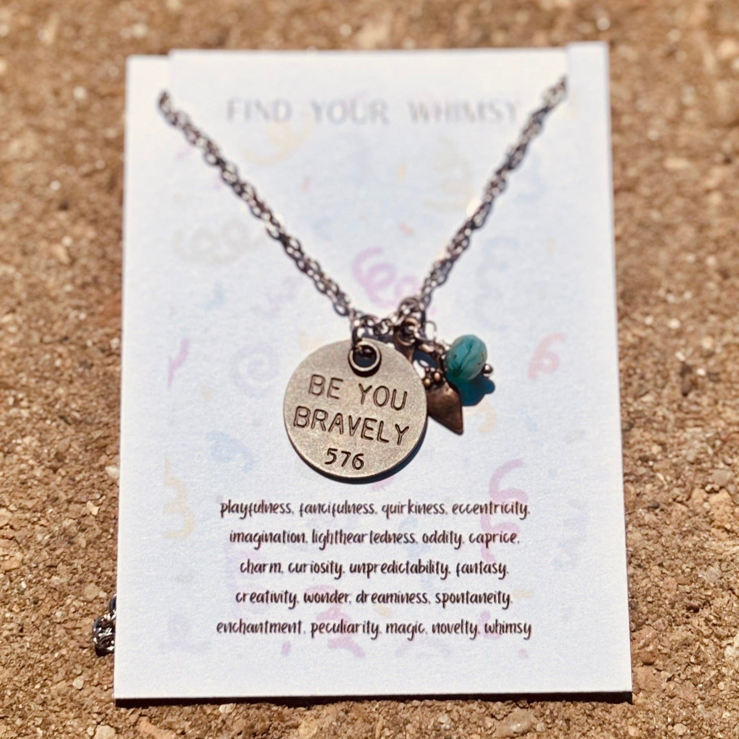 The Smiley Face Boutique Be You Bravely 🌈 Embrace the Magic: Whimsical Charm Necklace Collection 🌈