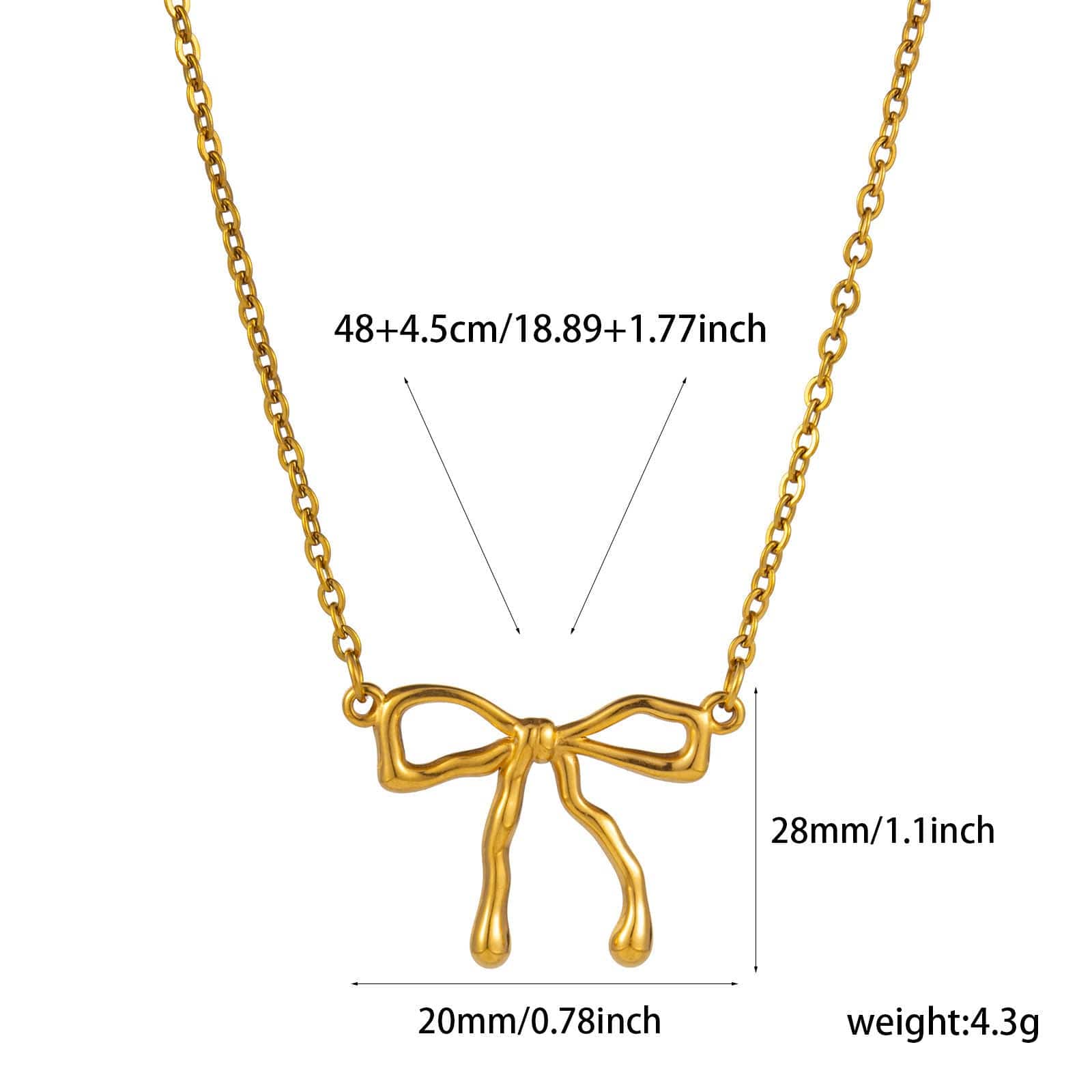 The Smiley Face Boutique 🎀 Tied With a Wink Necklace