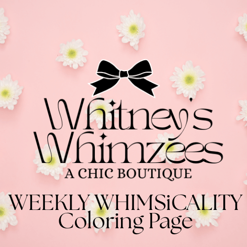 The Smiley Face Boutique Weekly Free Coloring Page