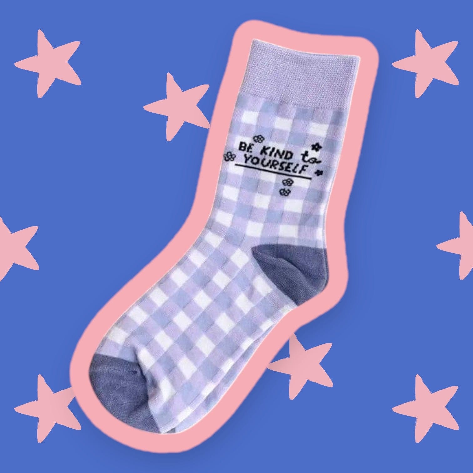 Tiny Gift Society Gift-Ready Gingham Kindness Socks