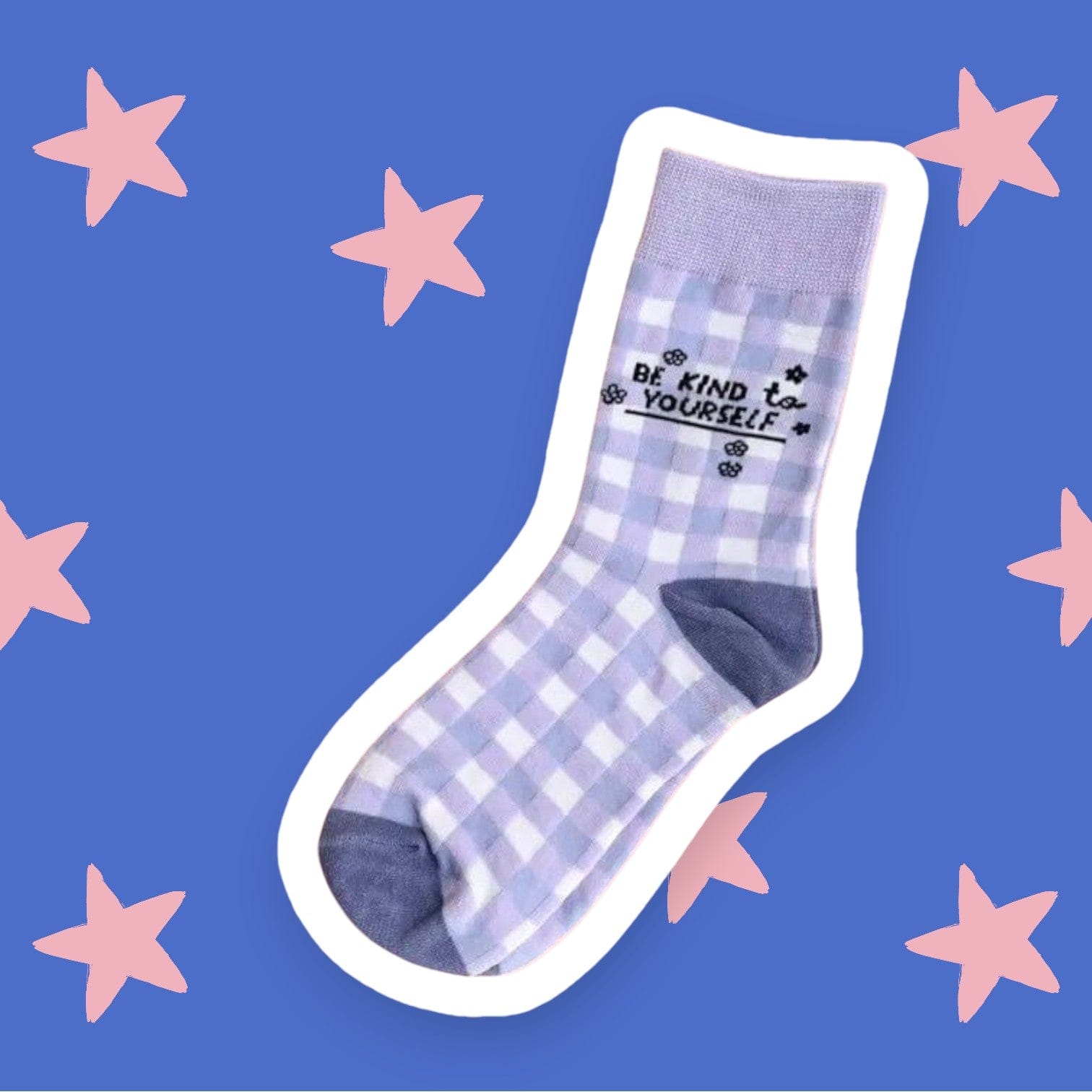 Tiny Gift Society Gift-Ready Gingham Kindness Socks